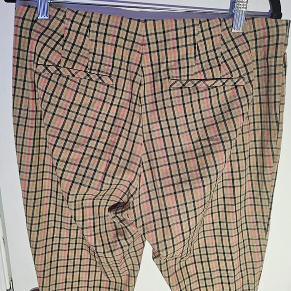 J.Jill Premium Bistretch Plaid Leggings Sz 10 Cotton Blend Grunge Soft Alt Emo - Picture 6 of 6